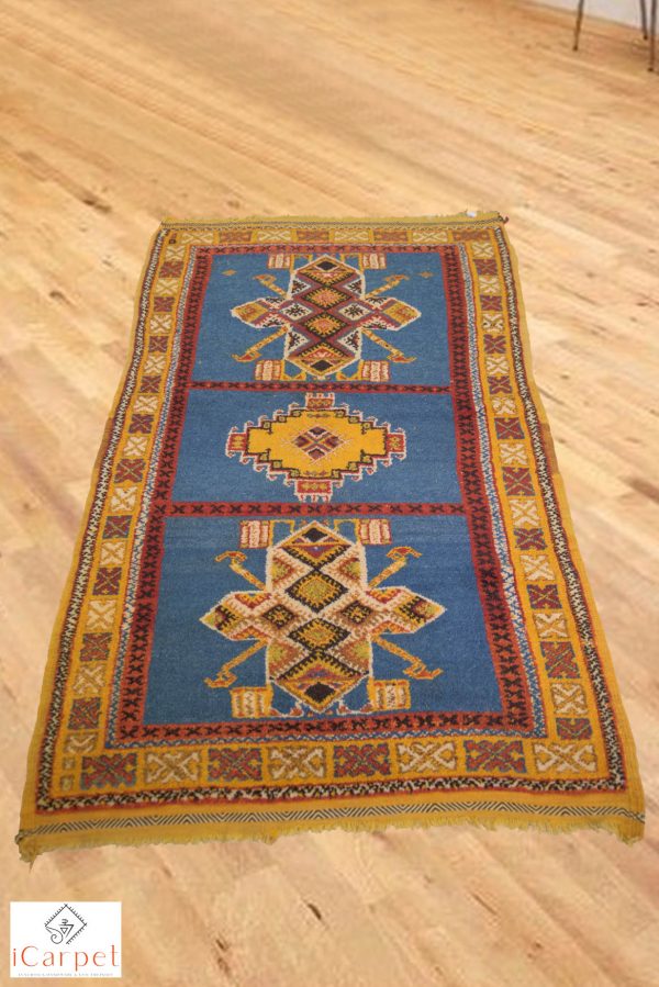 Vintage Moroccan Berber Handmade carpet