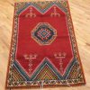 Red Moroccan area rug, 164 x 100 cm