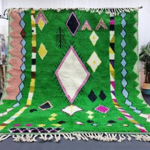 Authentic Colorful Handmade Rug