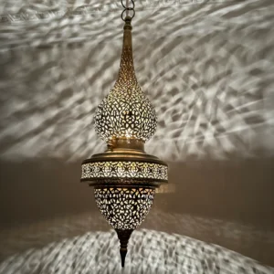 Handmade Moroccan Brass Pendant Light