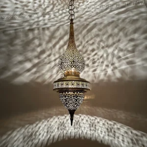 Handmade Moroccan Brass Pendant Light