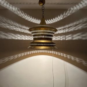 Handmade Moroccan Brass Pendant Light