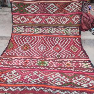 Vintage Moroccan Berber Rug – Authentic Handmade Amazigh Tribal Carpet